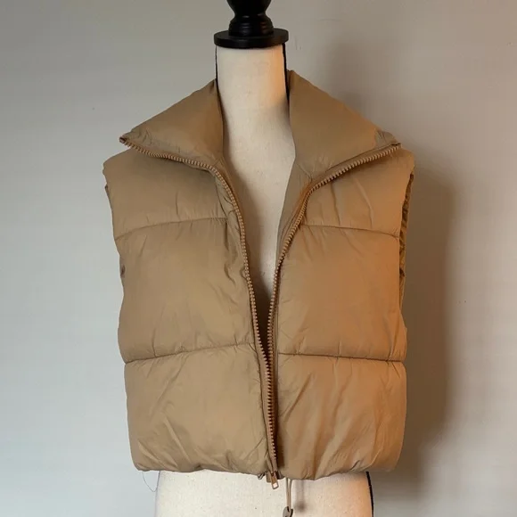 Puffer Vest cropped - Picture 2 of 7